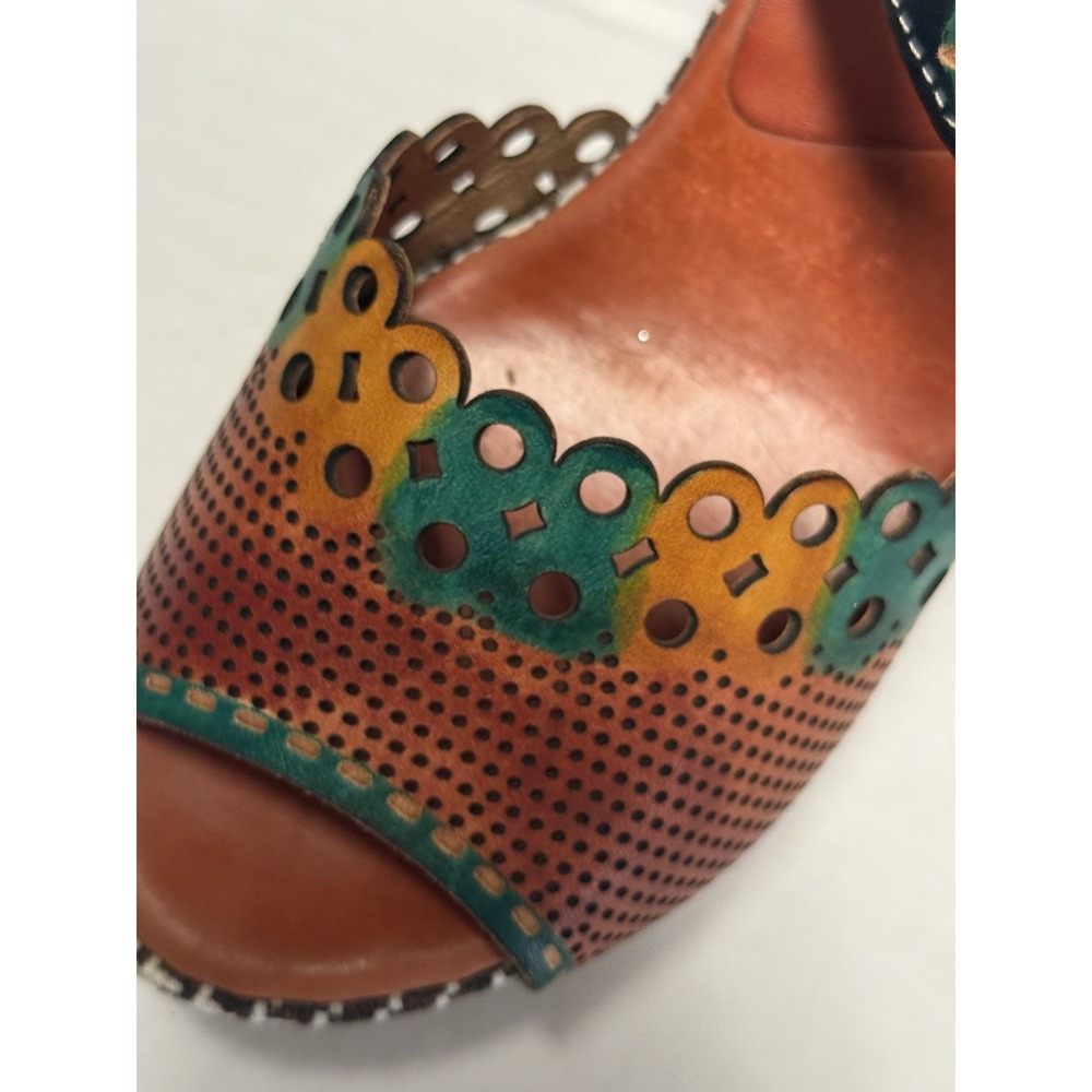 L'Artiste By Spring Step Jive Boho Festival Sandals Shoes Womens EU 39 US 8.5 - Picture 2 of 6